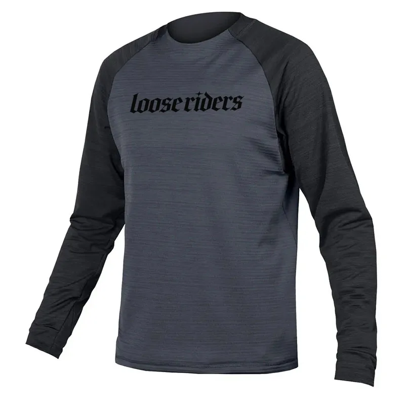 

Men's Loose Riders Motocross Enduro Downhill Cycling Jersey Quick-Drying Breathable BMX Mountain Bike Shirt T-Shirt