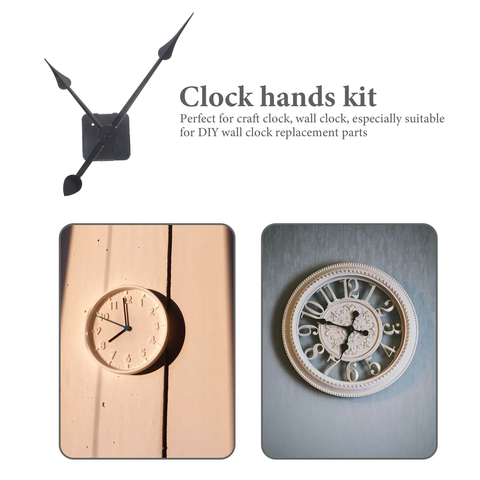 

1Set High Torque Quartz Clock Movement Classic Color Long Shaft Mechanism DIY Wall Clocks Repair Replacement Parts Clock Kit