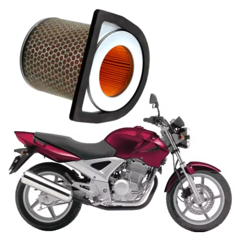 ABOK-Motorcycle Accessories Air Filter Cleaner For HONDA CBX250 CBF250 CBF CBX 250 2004-2006 17213-KPF-900 17213-KPF-960