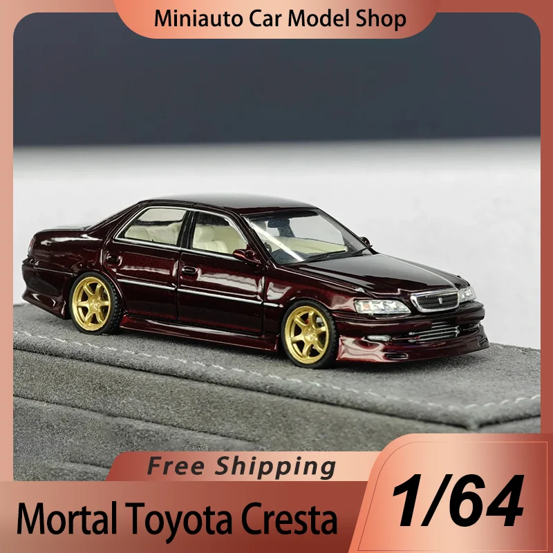 En Stock nuevo Mortal 1:64 Toyota Cresta Tokyo 2025 edición aleación miniatura Apa Xpo Diecast modelo Sekimura taller juguetes regalo