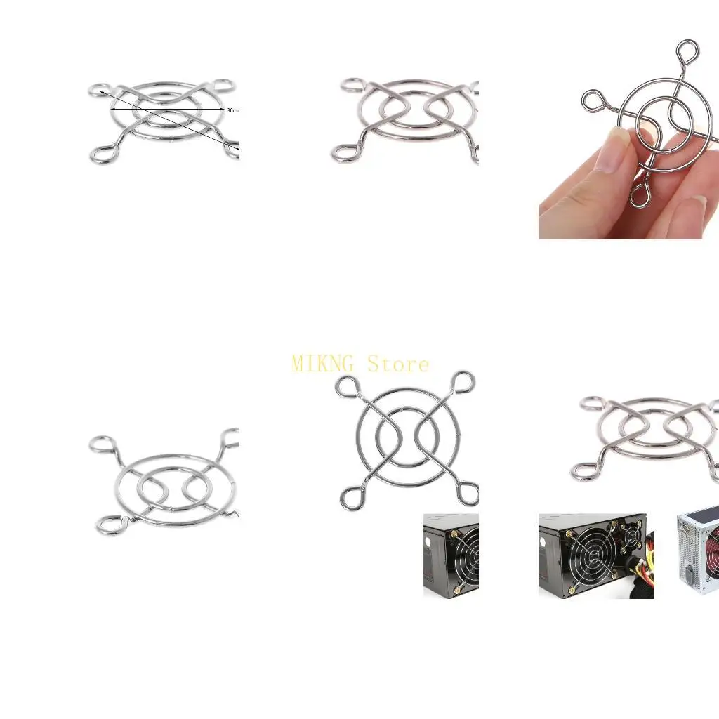 New Small Fan for Protection Net 30mm Cooling Fan for Protection Net Metal Iron Mesh Cover best sale