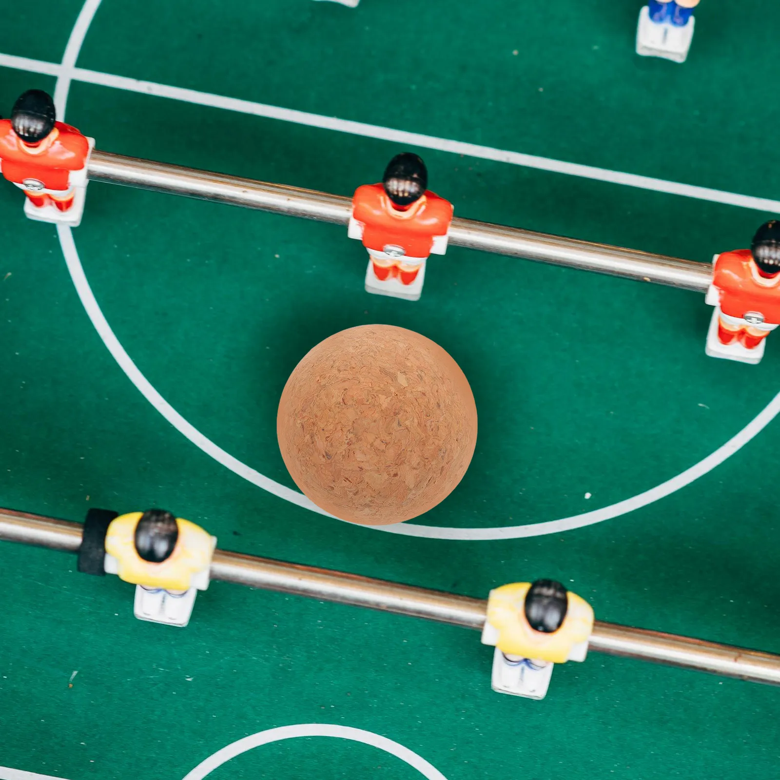 

5Pcs Table Soccer Cork Balls Durable Foosball Replacement Ball Lightweight Table Football Accessory for Standard Games