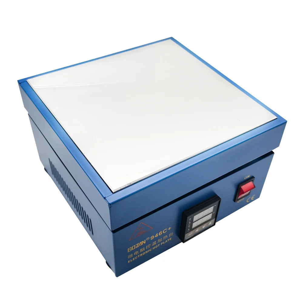 946C Electronic Hot Plate LCD Digital Display Preheating Station for PCB SMD heating phone LCD touch screen separate