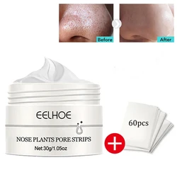 New Blackhead Remover Nose Mask Pore Strip With 60pcs Paper Deep Face Cleaning Nasal Strips Peeling Acne Treatment Skin Care