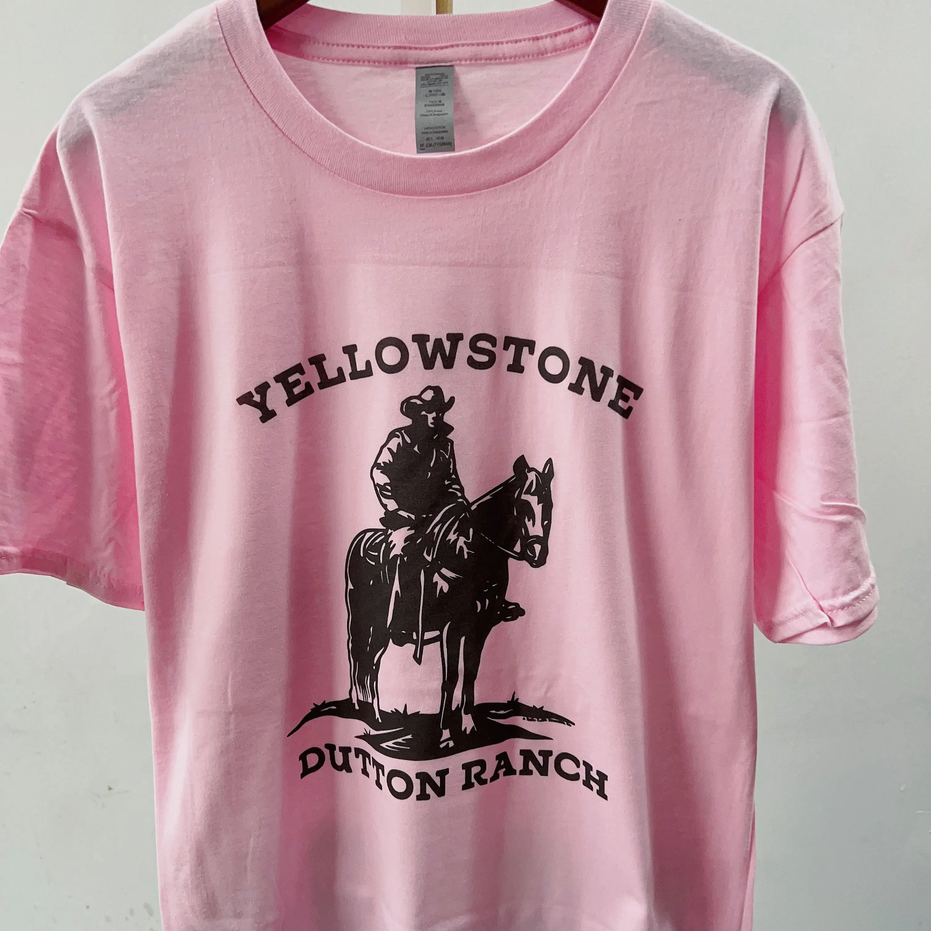 YellowStone Button Ranch Fashion Tee Shirt  Fashion Harajuku T Shirts Women 2023 Summer Casual Roupas Femininas  Extra 2% Off