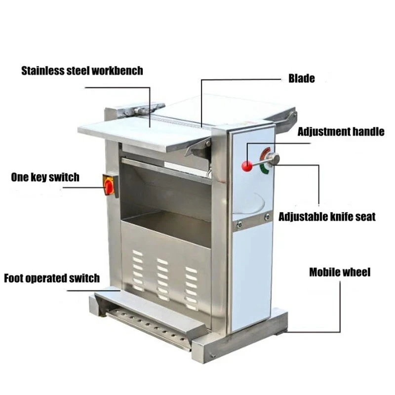 Professional Peeling Machine Commercial Pig/Sheep/Beef Slicing Machine