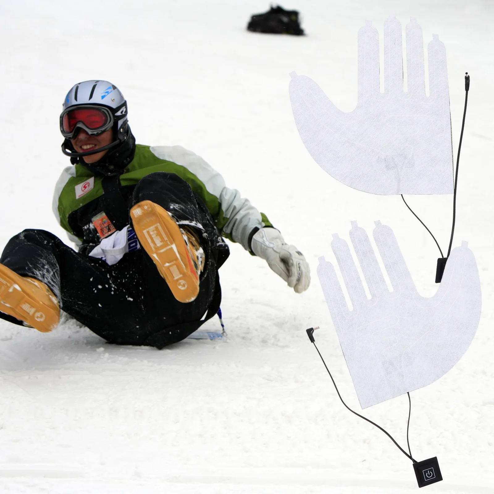 1Pair Heating Glove…