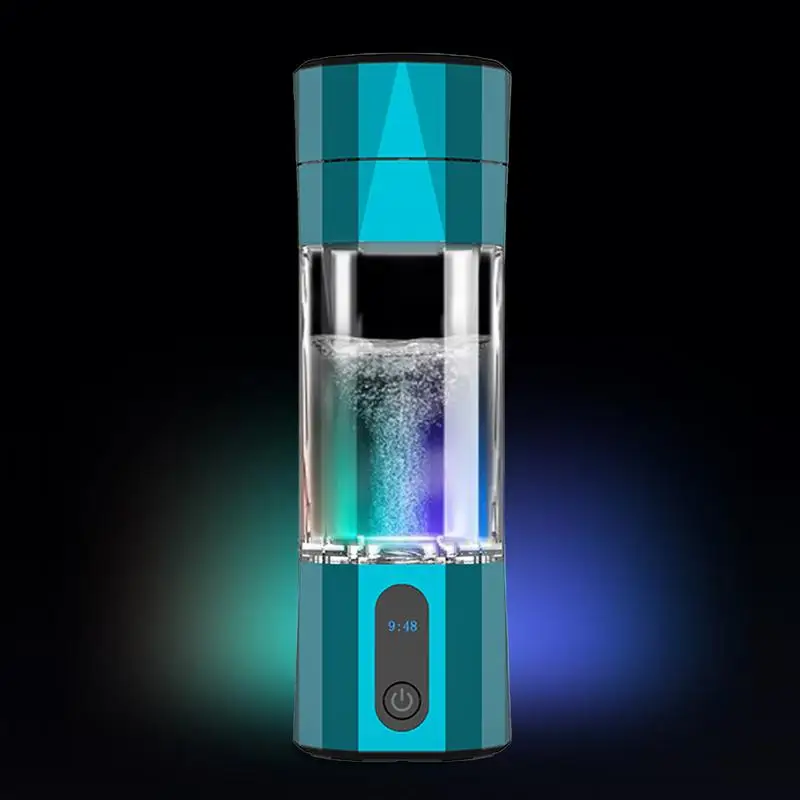 

Hydrogen Water Bottle Rechargeable 208ml Hydrogen Generator Water Bottle Digital Touch Control LED Display 2 Modes Water Ionizer