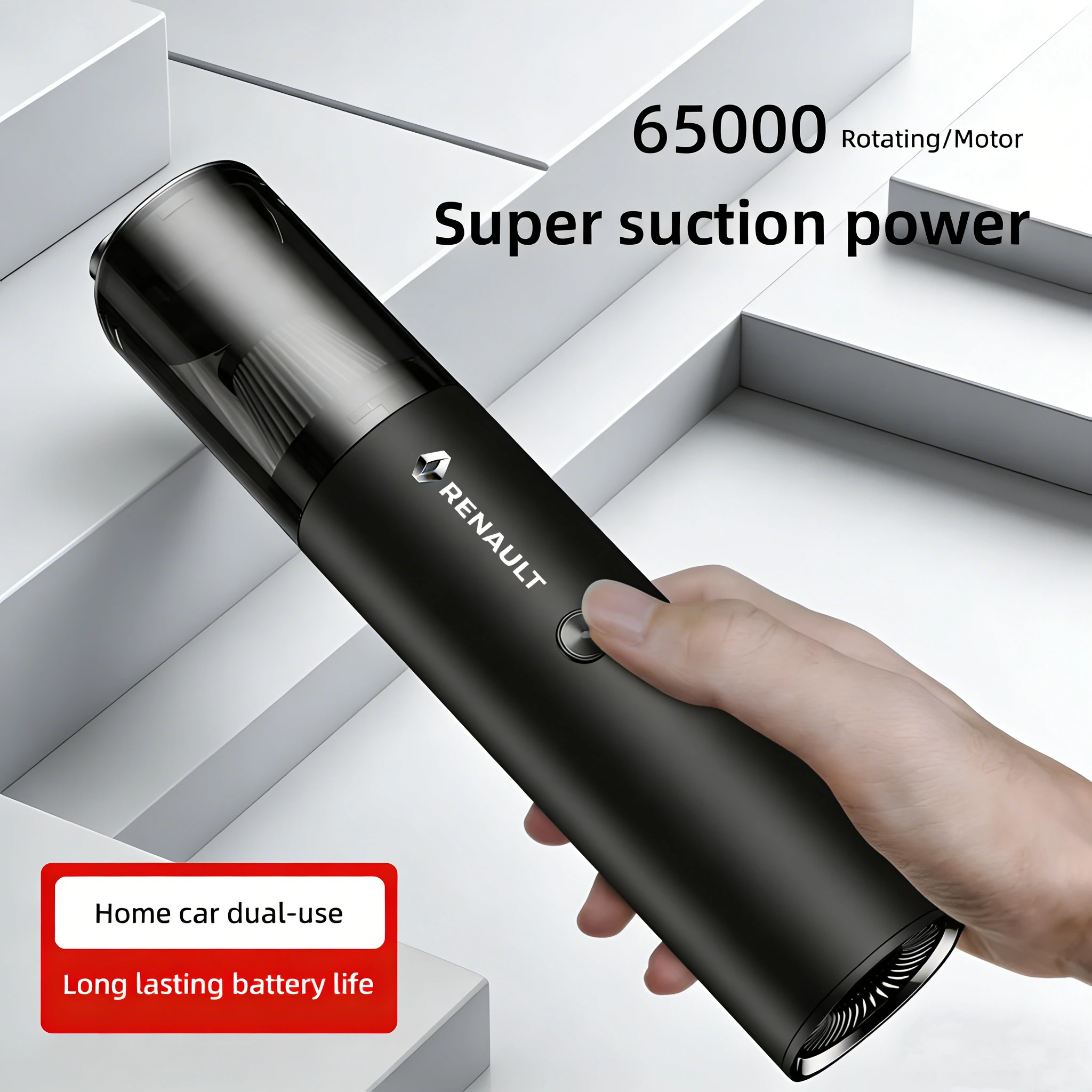 

Мощный автомобильный пылесос для салона, инструмент для удаления пыли из зазоров сидений и воздуховодов для Renault RS Megane 2 3 4 Trafic Scenic 2 Clio Captur