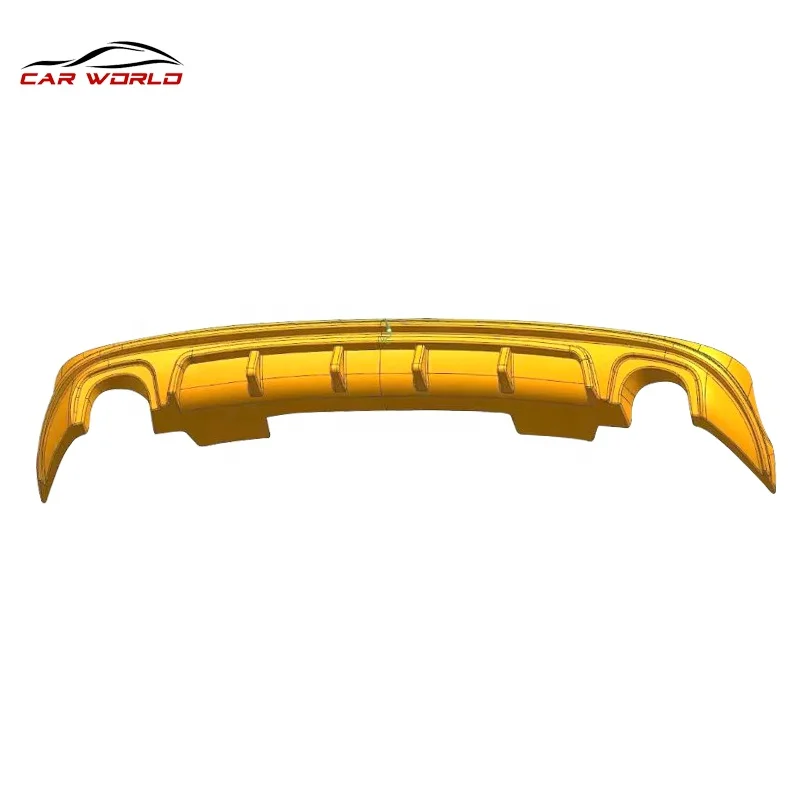 For 2006-2012 Lexus Is250 Is300 Is350 Diffuser ABS Material Car Bumpers Rear Lip Tail Wing Car Diffuser For IS250 Matter Black