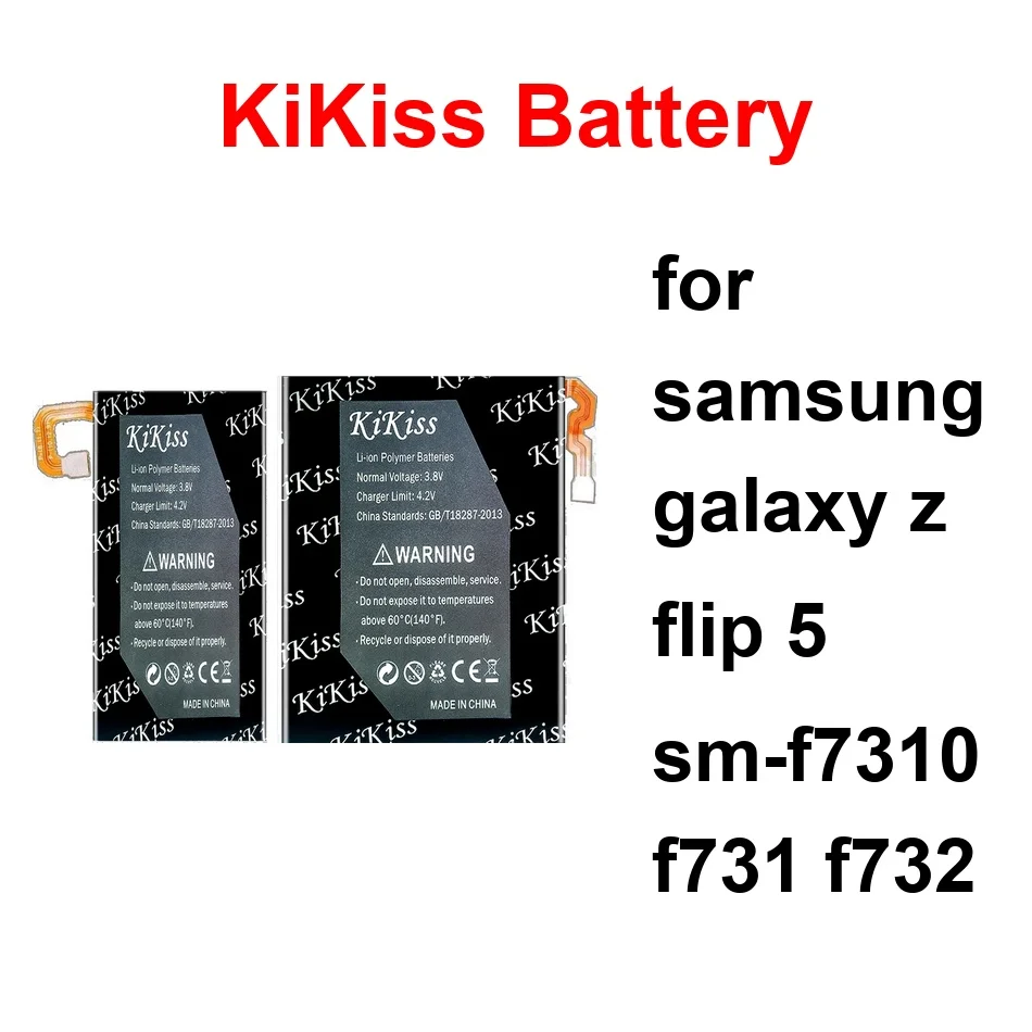 

EB-BF732ABY EB-BF731ABY EB-BF731ABY+EB-BF732ABY 1500-3200Mah Mobile Phone Battery For Samsung Galaxy Z Flip 5 SM-F7310 F731 F732