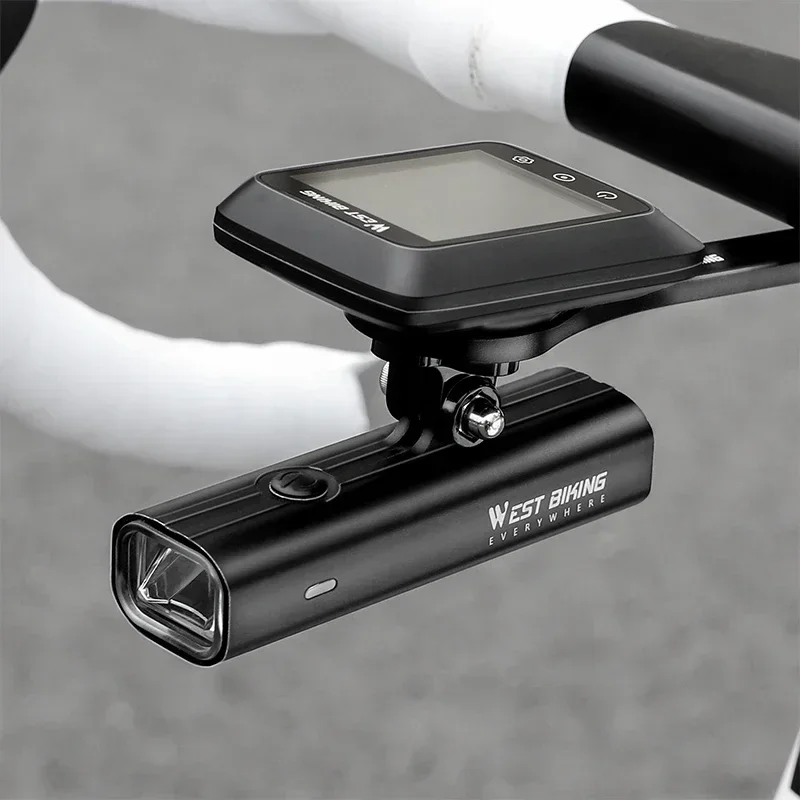 WEST BIKINGจักรยานคอมพิวเตอร์แบบบูรณาการHandlebarขยาย/ก้านปรับสําหรับWahoo/Bryton/XOSS/Garmin Speedometer