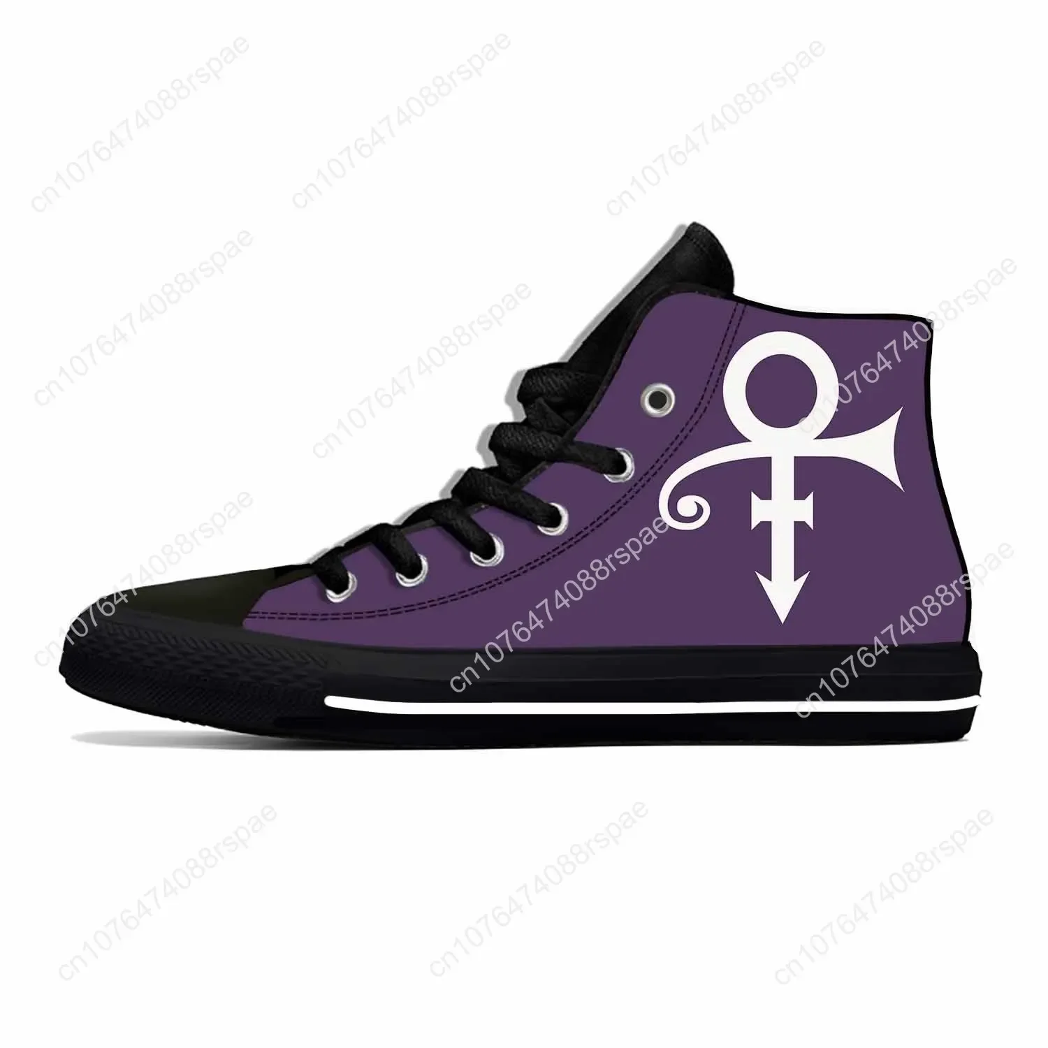 Baskets montantes pour hommes et femmes, chaussures de planche classiques, chanteur chaud, Prince Symdangers, Rogers, Nelson Purple Rain, Casual Gril