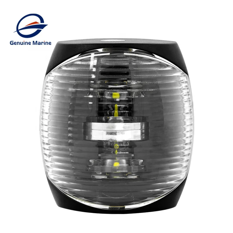 

Морской 12 В 2 Вт Водонепроницаемый светодиодный морской навигационный фонарь Кормовой фонарь для лодки 2025