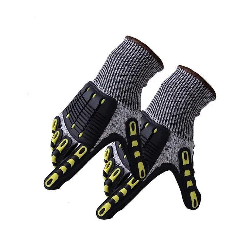 High-quality Impact-resistant TPR Material with Cushioning Anti-collision Rescue Machinery Protection Clothing Accessories Glove