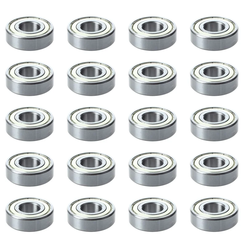 

B28C-20X 6203Z Радиальный шарикоподшипник с двойной металлической метрической канавкой 17 X 40 X 12 мм