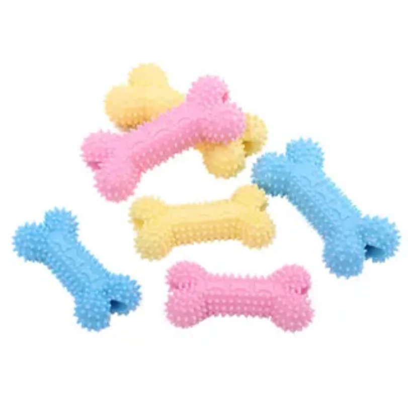 

Brinquedo Pet Mordedor Anti-Stress Osso Cravo QUALIDADE