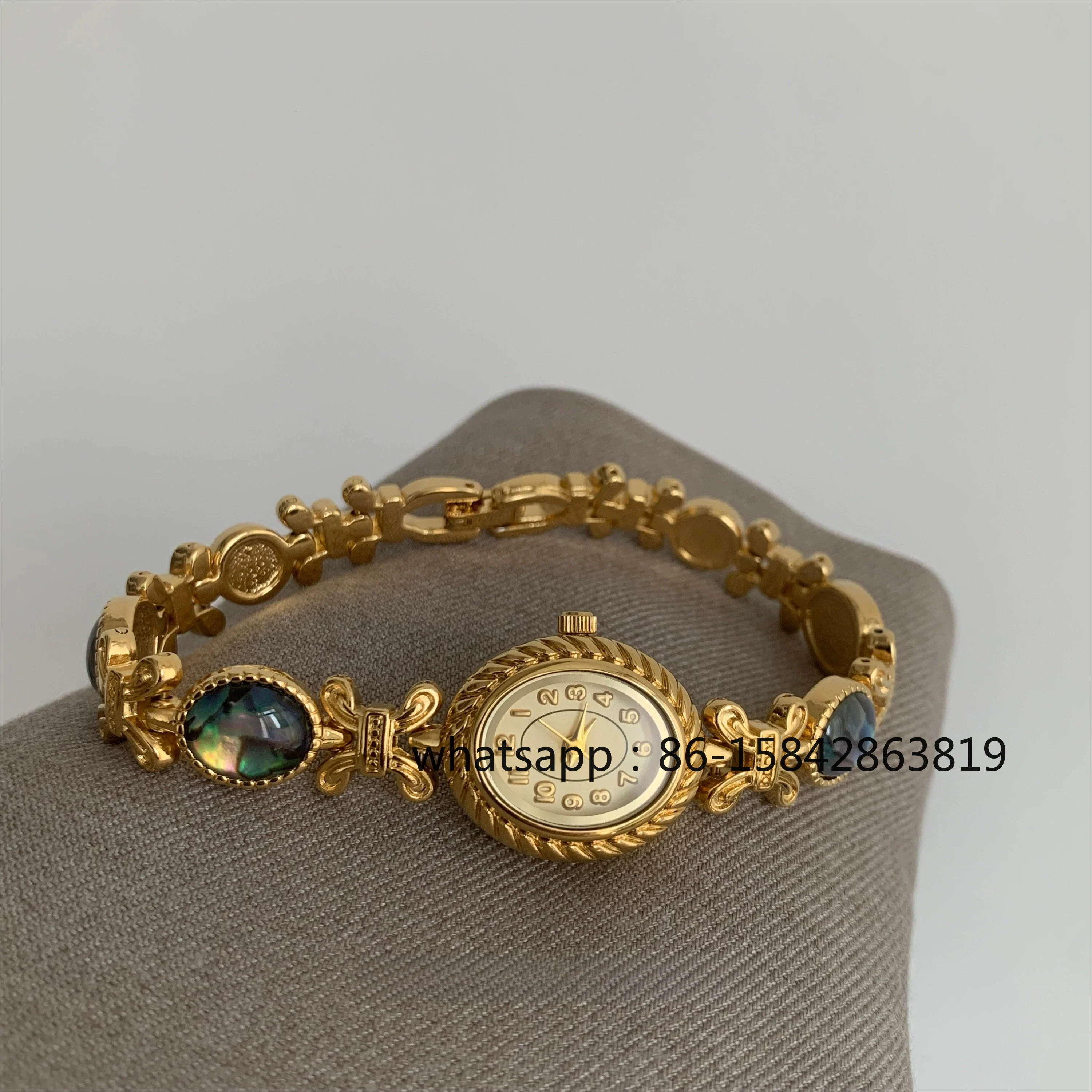 Vintage, Niche, Premium Natural Abalone Fritillary, Bracelet-style Quartz Watch