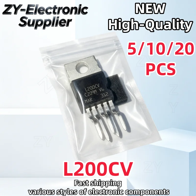 【5/10/20PCS】100% NEW L200C L200CV L200CV L200 TO-220 Best Quality In Stock