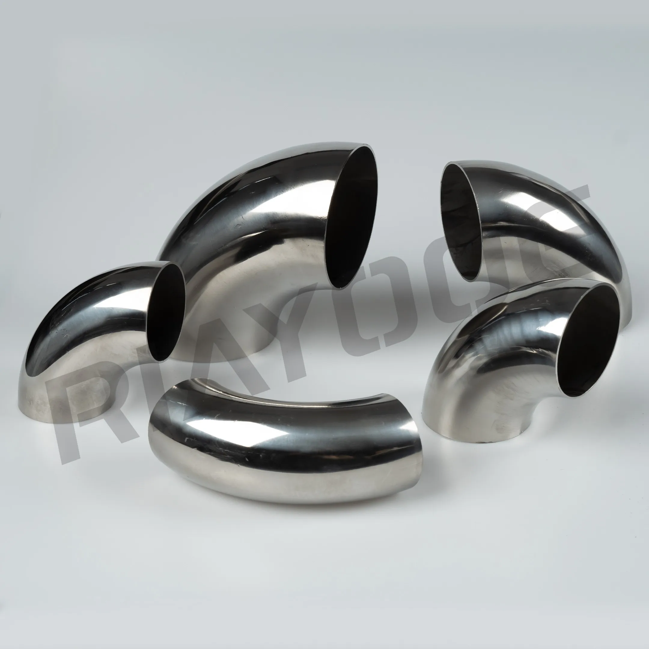 Exhaust Connector Pipe 2/2.25/2.5/3/3.5'' Stainless Steel 90 Degree Angle Elbow Pipe 51/57/63/76/89mm Adapter Coupler Connection