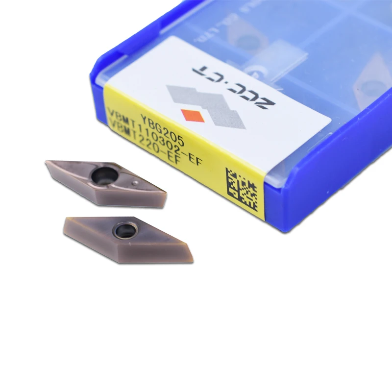 Original ZCCCT VBMT110302-EF YBG202 YBG205 carbide insert for CNC turning Tools