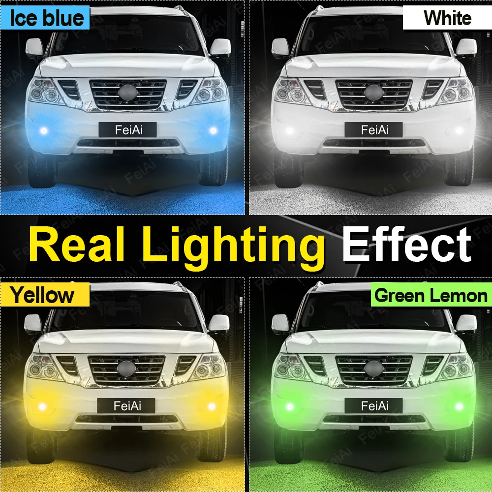 For Nissan Patrol Y62 Fog Lights LED Front Fog Light 2010-2019 Patrol Tuning Accessories 2011 2012 2013 2014 2015 2016 2017 2018