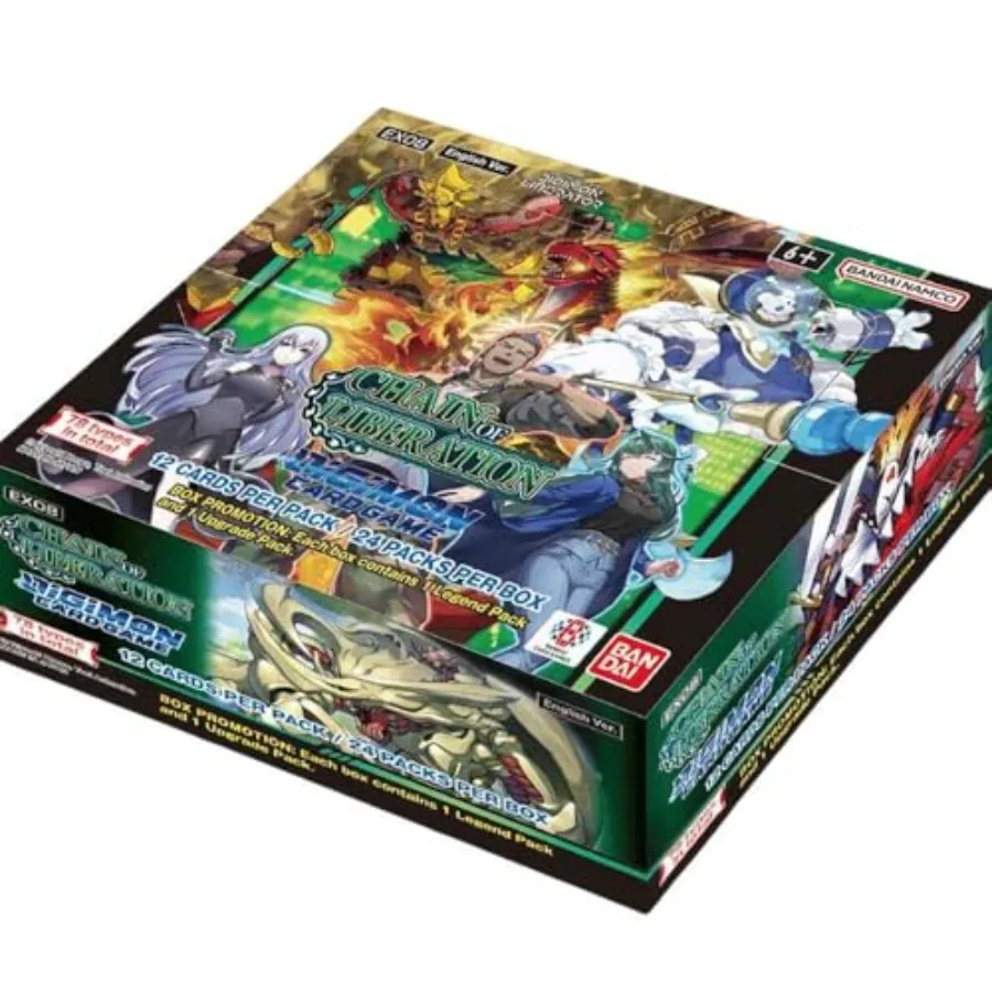

Коробка Liberation Booster: Expansion of Digimon Ultimate Trading Card Game для фанатов цифровых монстров и Epic Battle Str