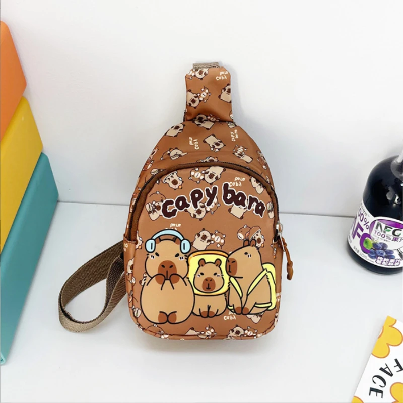 

1/2/3PCS Capybara Girls Child Backpacks Girls Student Birthday Gift School Bags Durable Capybara The Single Shoulder Bag Gifts