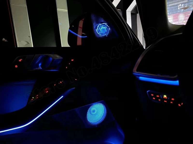 Factory Upgraded Style Automatic Sound System Ambient Luminescent Tweeter Speaker Enclosure for X5/x 7G07