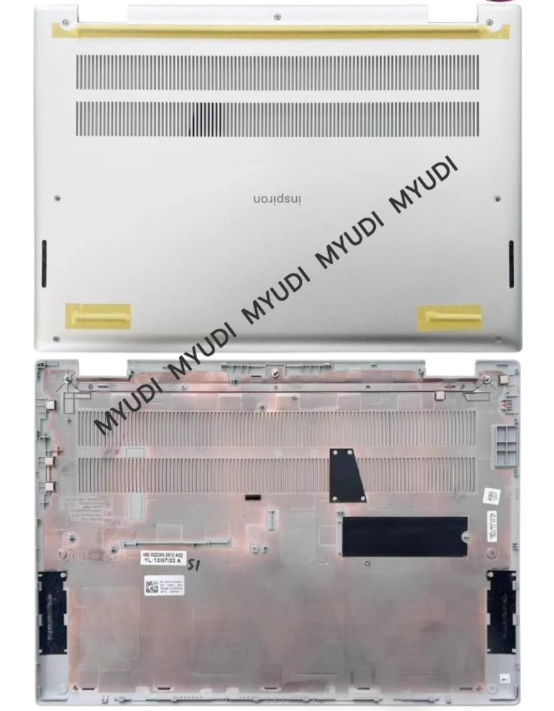 New Shell For Dell Inspiron 7420 7425 2-in-1 Laptops Palmrest Top Case Keyboard Cover Bottom Case Base Housing Lid 0NDRPP 066VNC
