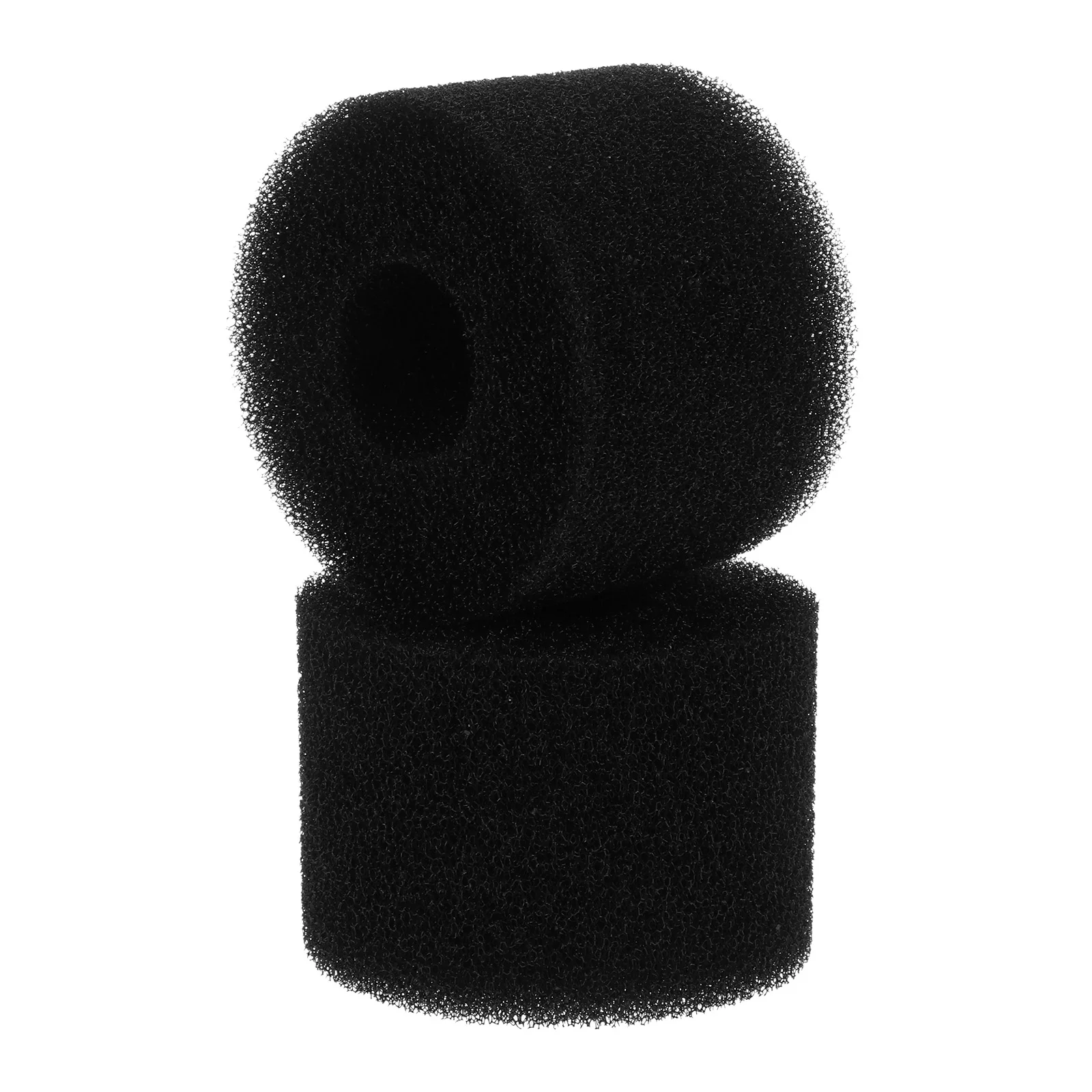 

2Pcs 108x40x73mm Cylinder Filter Sponge Black for Swimming Cleaner Device Sewage Filtration Bathroom