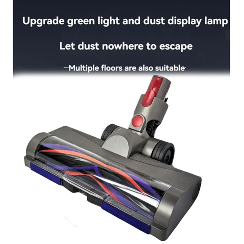 Cabezal limpiador antienredos de liberación rápida A88X para Dyson V7 V8 V10 V11 V15 piezas de aspiradora para alfombras de suelo de madera accesorios