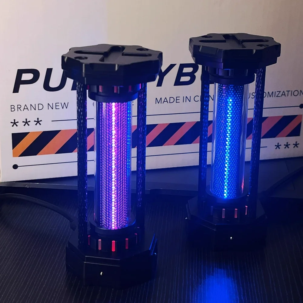 LED Retro Pickup Rhythm Light Tubo Eletrônico Atmosfera Luz Noturna
