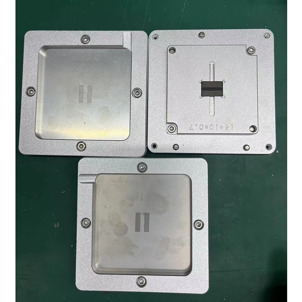 Aluminium BGA Reballing Station Stencils Template Fixture PCB Chips Solder Ball Rework Repair Jig For RXT3060 GA106