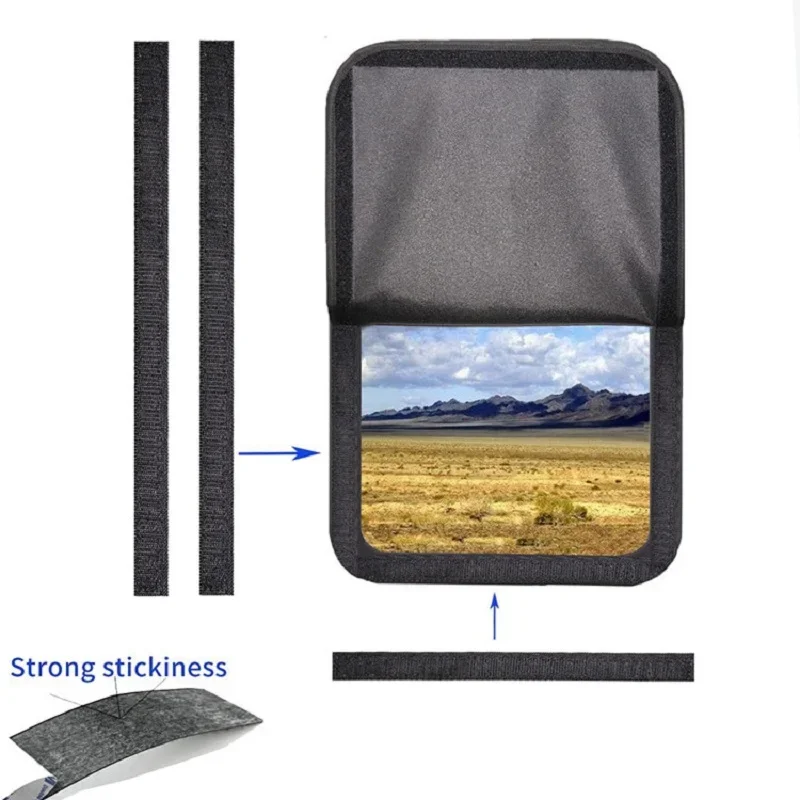 

RV Sunshade Privacy Curtain For Motorhome Camper Caravan Window Sun Blackout Entry Door Shade 16x25 Inch RV Accessories