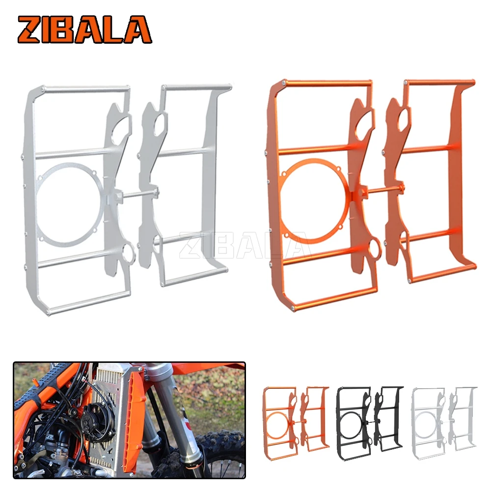 

For EXC 2T 4T Motorcycle Radiator Guard Grill Cover Protection for Husqvarna 2T 4T for GasGas 2T 4T 2020 2021 2022 2023 2024