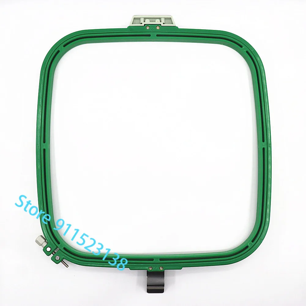 Good Quality Tajima Flat Embroidery Machine Spare Parts Magnetic Round Frame Hoop 314x300mm Diameter Green