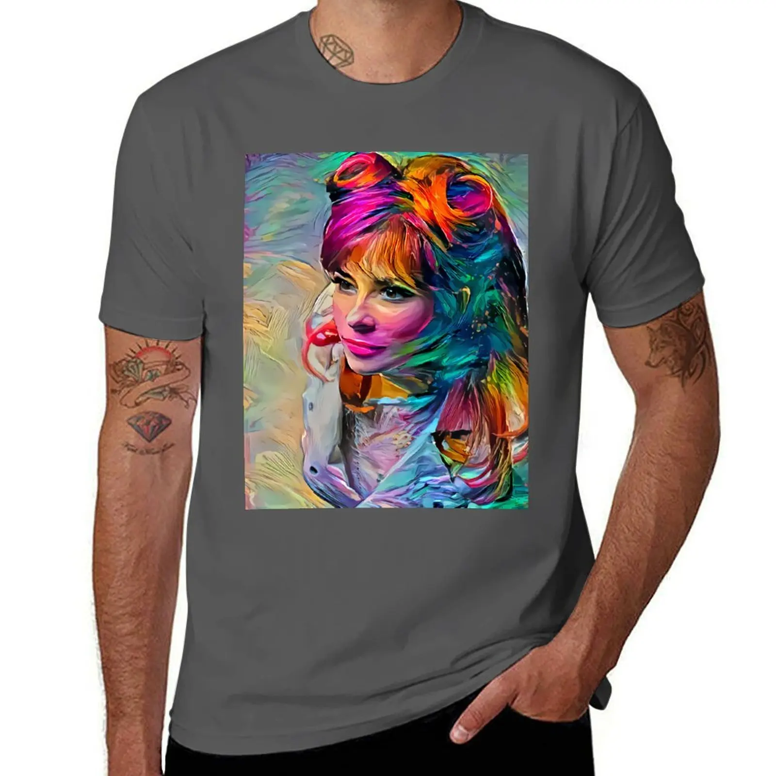 

Mylène Farmer T-Shirt anime tshirt graphic t shirts for man T-Shirt