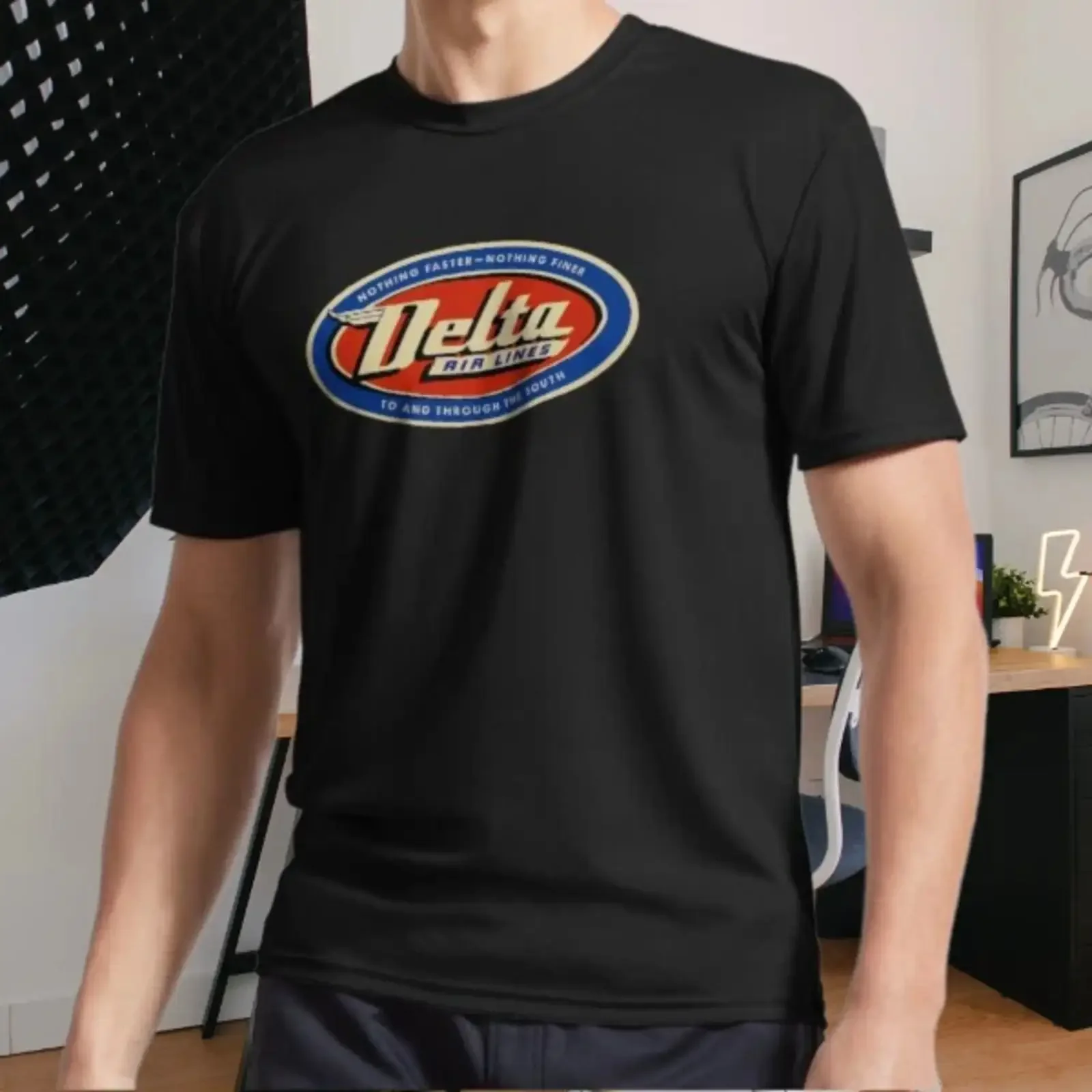 Best SellerVintage Stlye Of Deltr Active Logo Men's T Shirt Funny Size S to 5XL Image 1 3 vintage Washed Casual Versatile