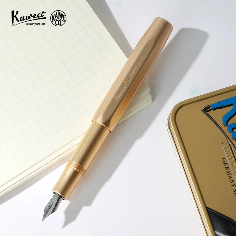 KAWECO Fountain Pen Germany AL Series Aluminum Sport Model High-end Gift for Signature Practice