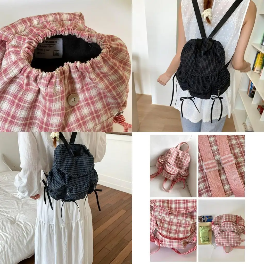 

D46D Japanese Styles Backpacks Student School Bag Travel Rucksacks Causal Daypacks