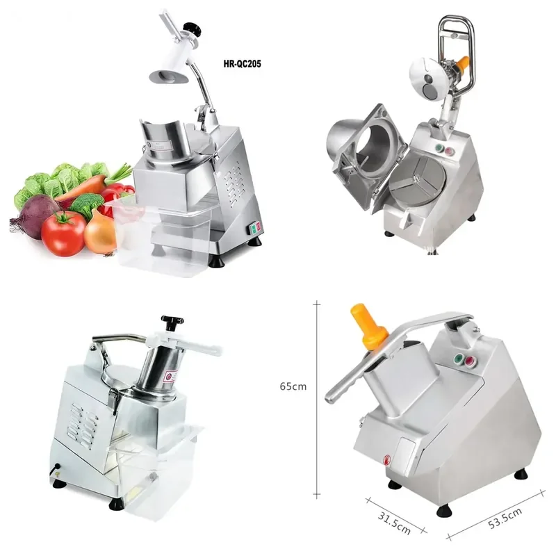 

2026 Commercial Cutting Machine Electric Vegetable Slicer Multifunctional Industrial Cutter for Restaurant Use for Cutting