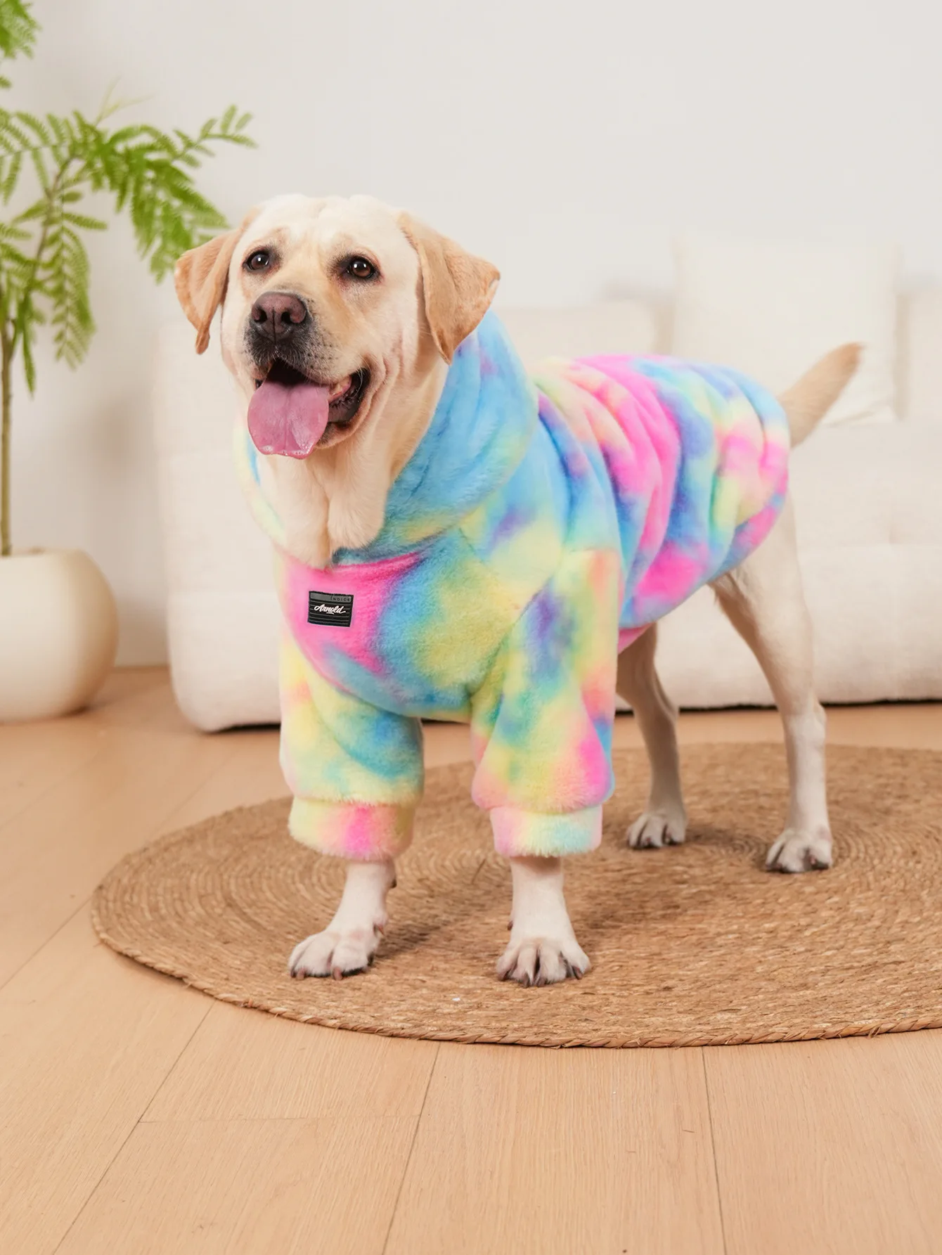 Wholesale Bulk Items Products 12pieces/PACK XL-11XL Pastel Unicorn Tie Dye Puppy Sweater Sweatshirt Pet Clothes for Large Dog