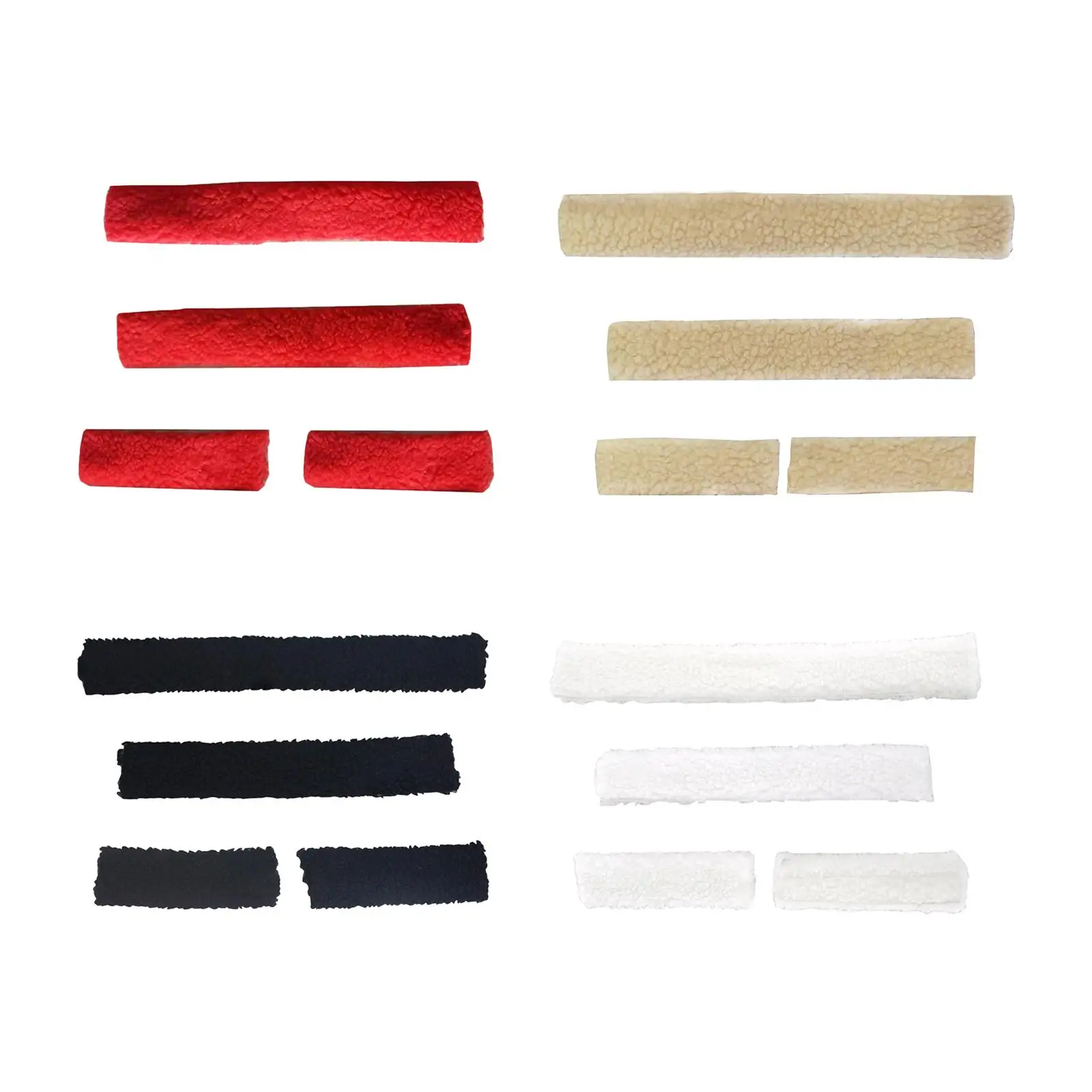 أغطية رسن الحصان المبطنة من القطيفة، ملحقات الخيول، واقي أنف مريح للمستقالات وركوب الخيل اليومي #3