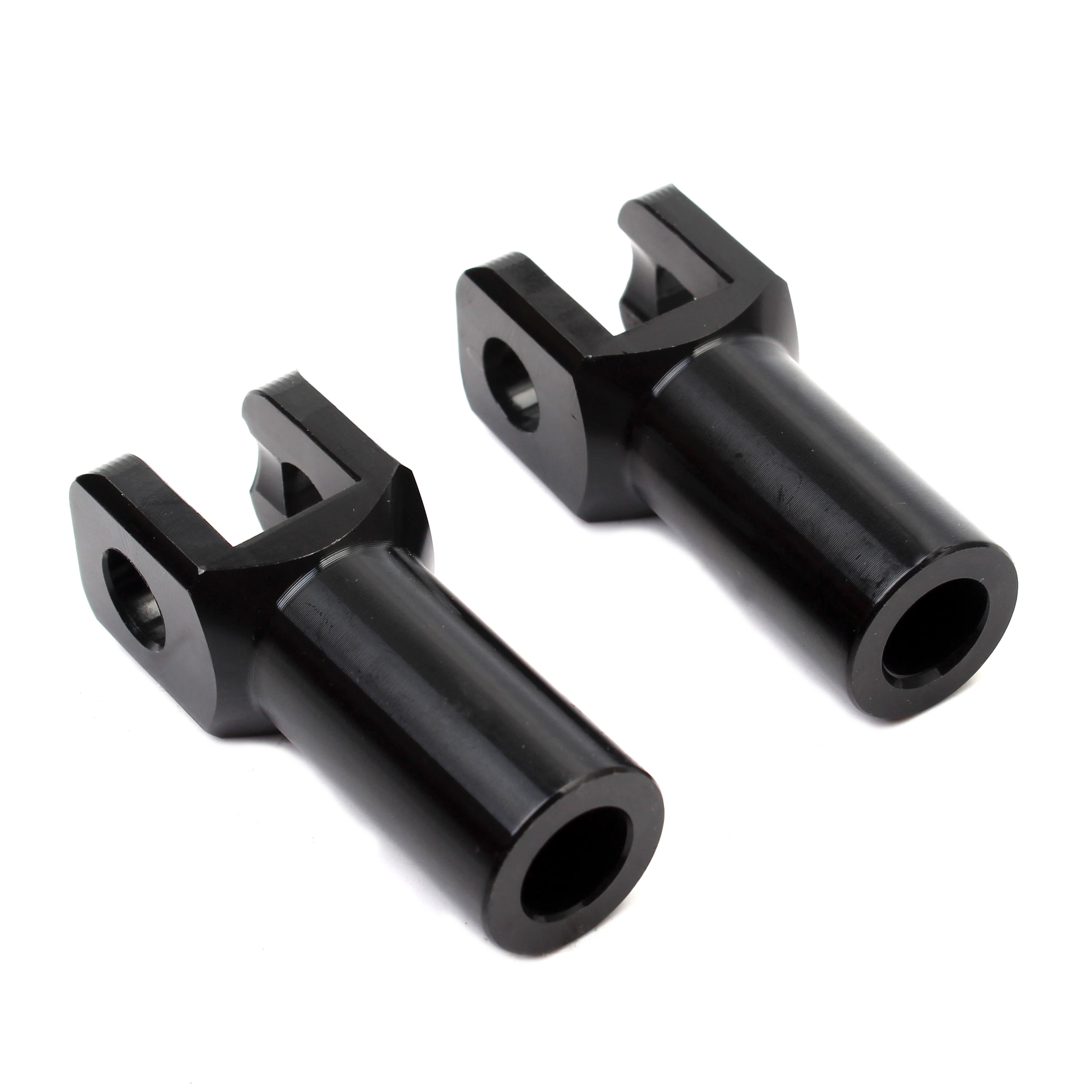 Motorcycle Passenger Foot Pegs Support Mount 2.25\