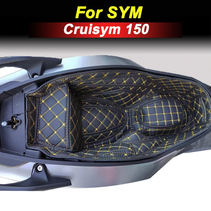 

For SYM Cruisym150 Cruisym 150 Motorcycle Storage Box Seat Bucket Liner Cushion Shockproof Abnormal Noise Prevent Scratches