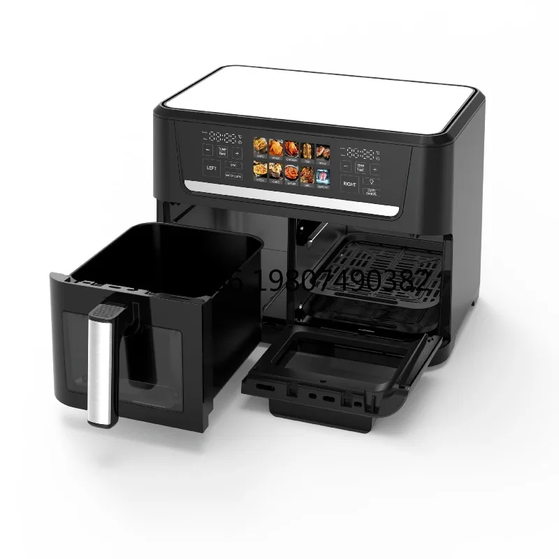 14L Large Capacity Visible  Air Fryer Multifunctional Electric Oven All-In-One Oil-Free Healthy Cooking Machine
