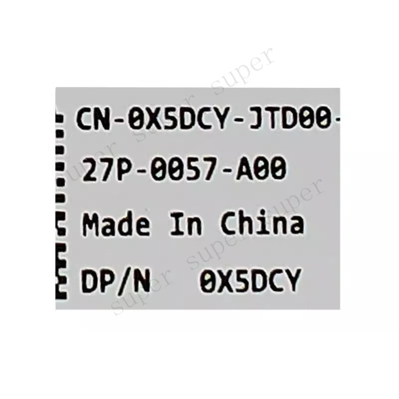 S+   For DELL Latitude 7320 E7320 Metallic LCD Back Cover 0X5DCY Silver