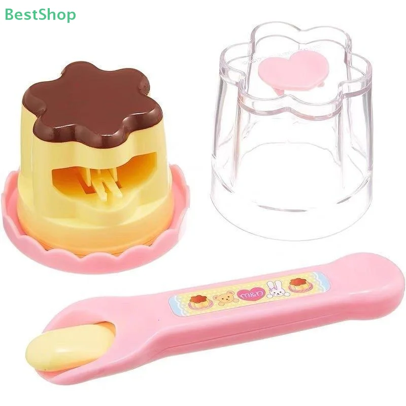 ★ ★ ★ Jelly Aardbeienpudding Set Voedselvoeding Speelgoed Kind Leermiddel Simulatie Voeden Speelhuisje