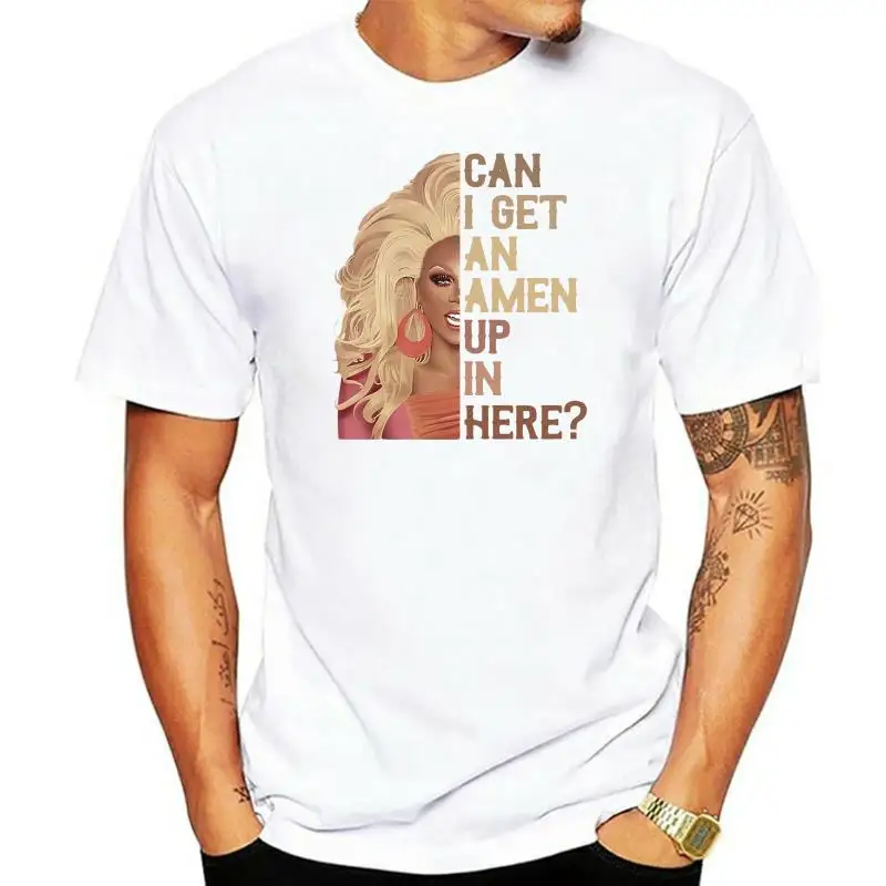 RuPaul Drag Race Can I Get An Amen Up In Here T-Shirt For Men